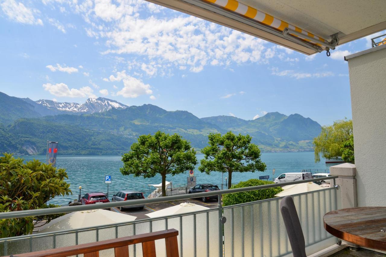 Seehotel Riviera At Lake Lucerne Gersau Exterior photo