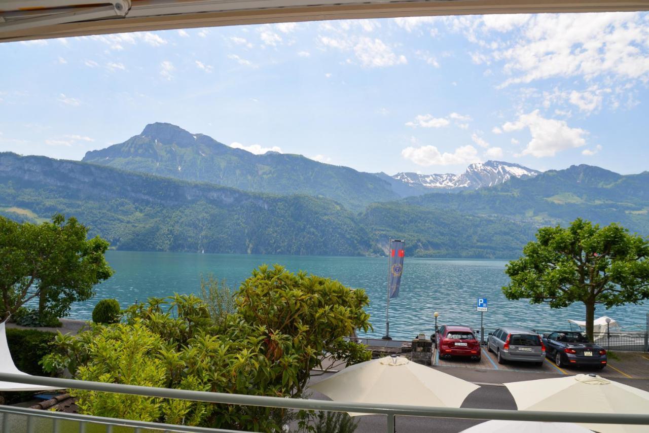 Seehotel Riviera At Lake Lucerne Gersau Exterior photo