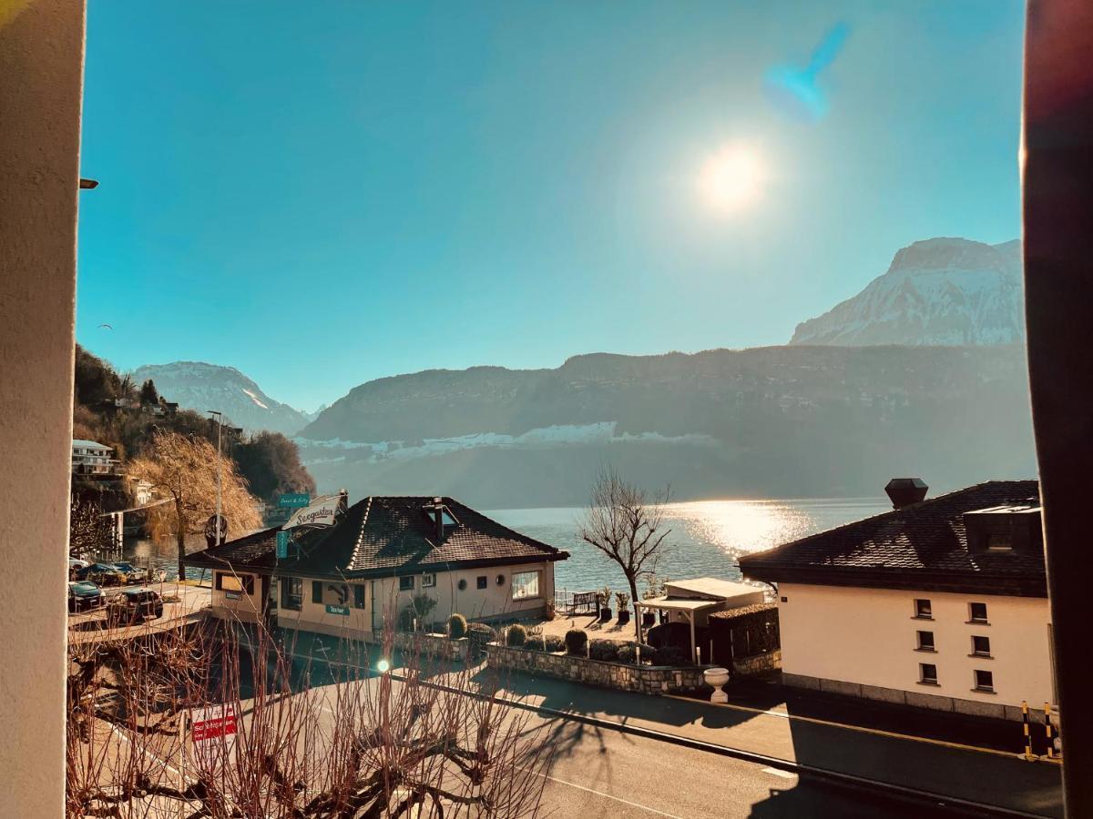 Seehotel Riviera At Lake Lucerne Gersau Exterior photo