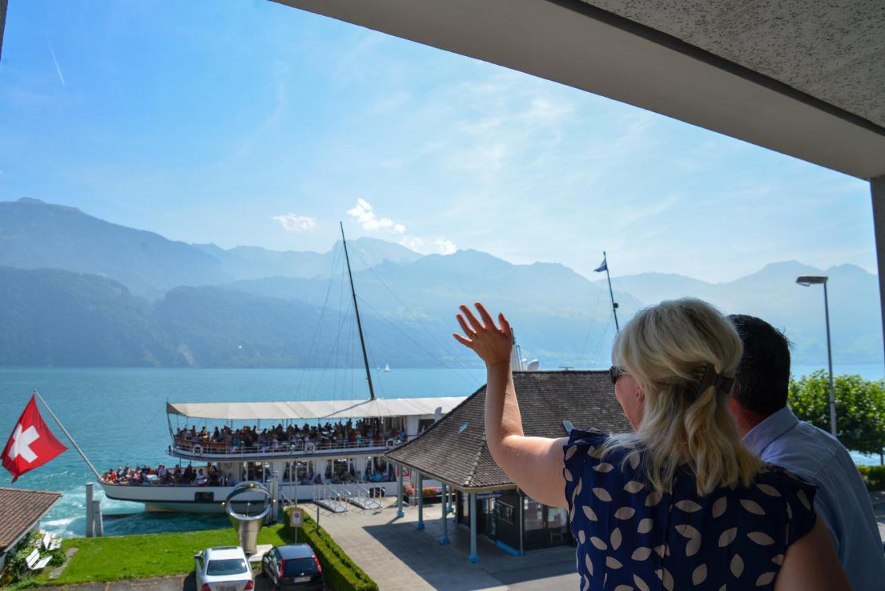 Seehotel Riviera At Lake Lucerne Gersau Exterior photo