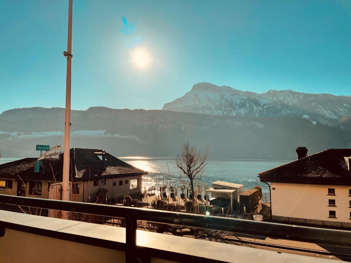 Seehotel Riviera At Lake Lucerne Gersau Exterior photo