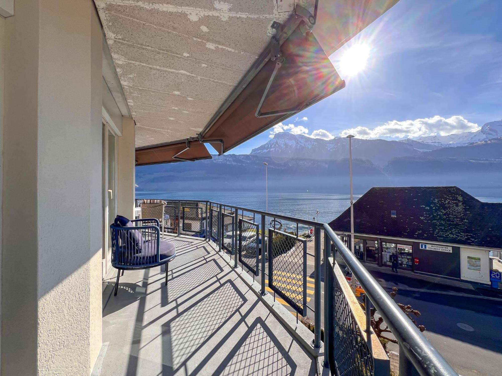 Seehotel Riviera At Lake Lucerne Gersau Exterior photo