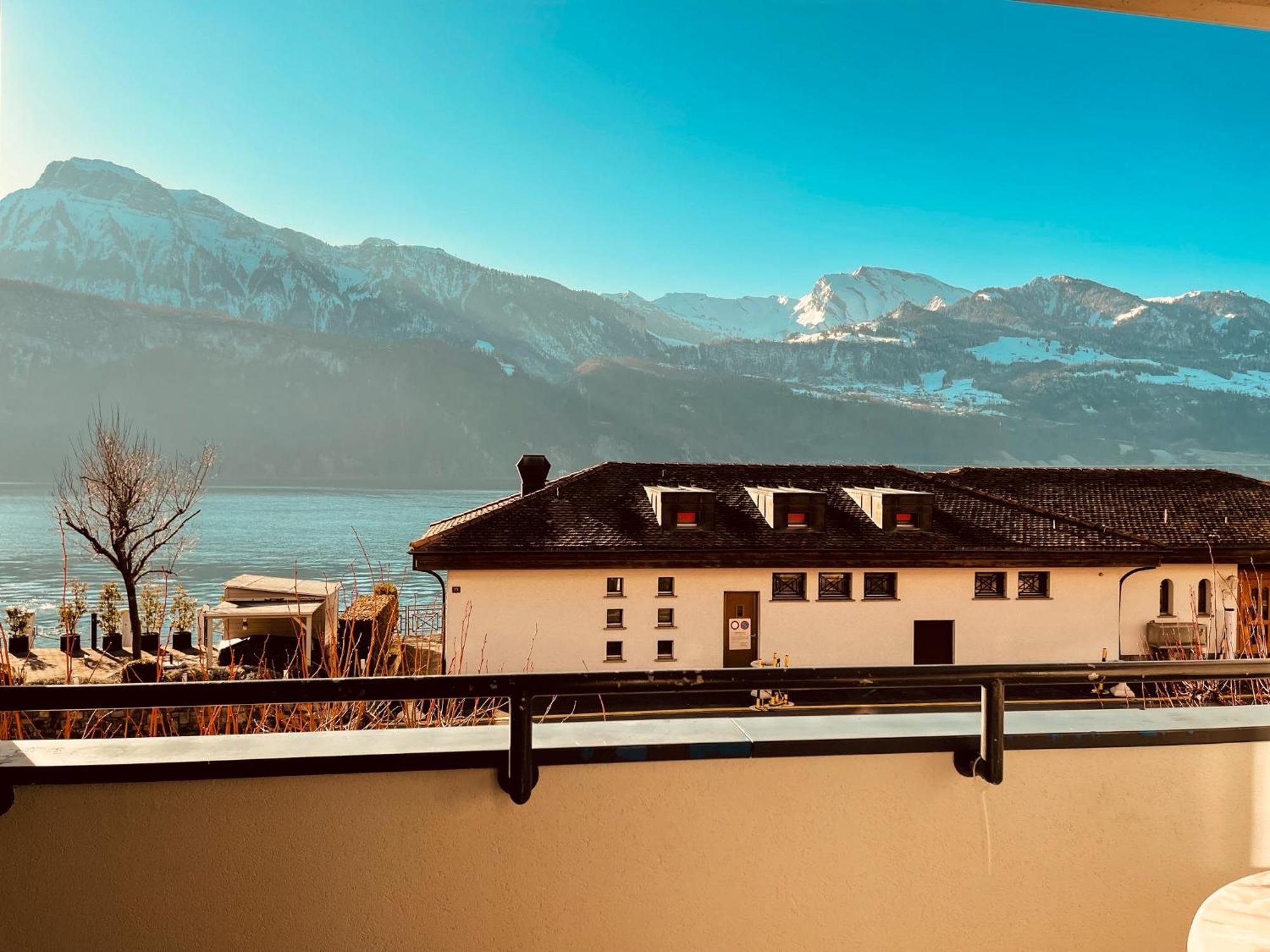 Seehotel Riviera At Lake Lucerne Gersau Exterior photo