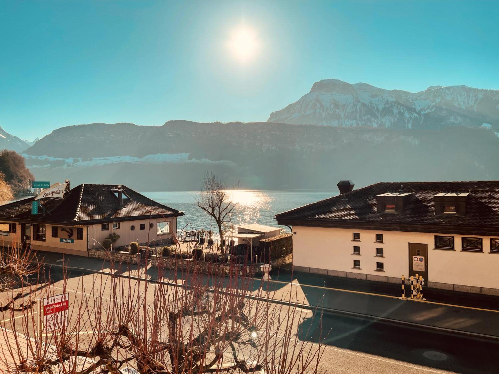 Seehotel Riviera At Lake Lucerne Gersau Exterior photo