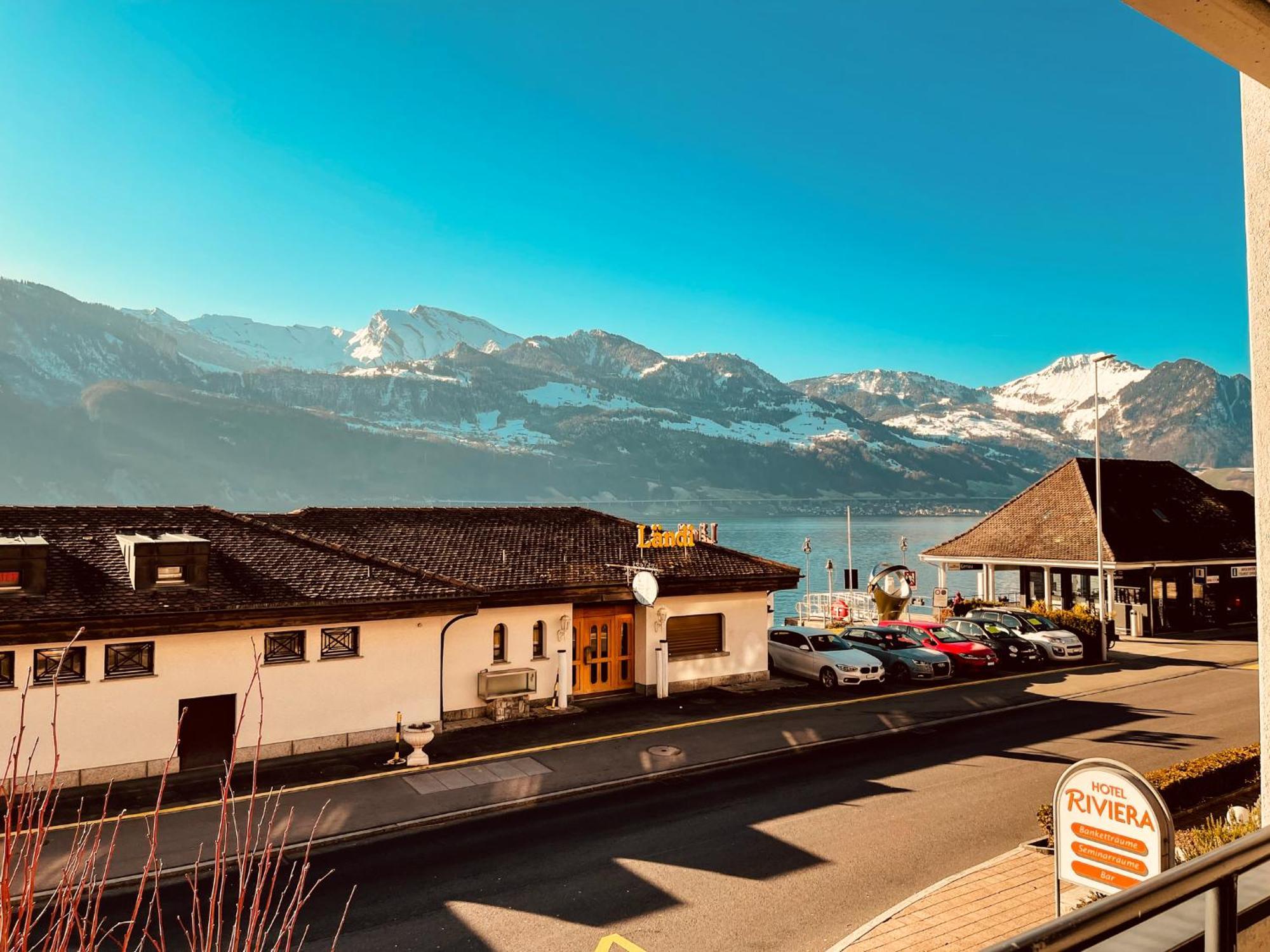 Seehotel Riviera At Lake Lucerne Gersau Exterior photo